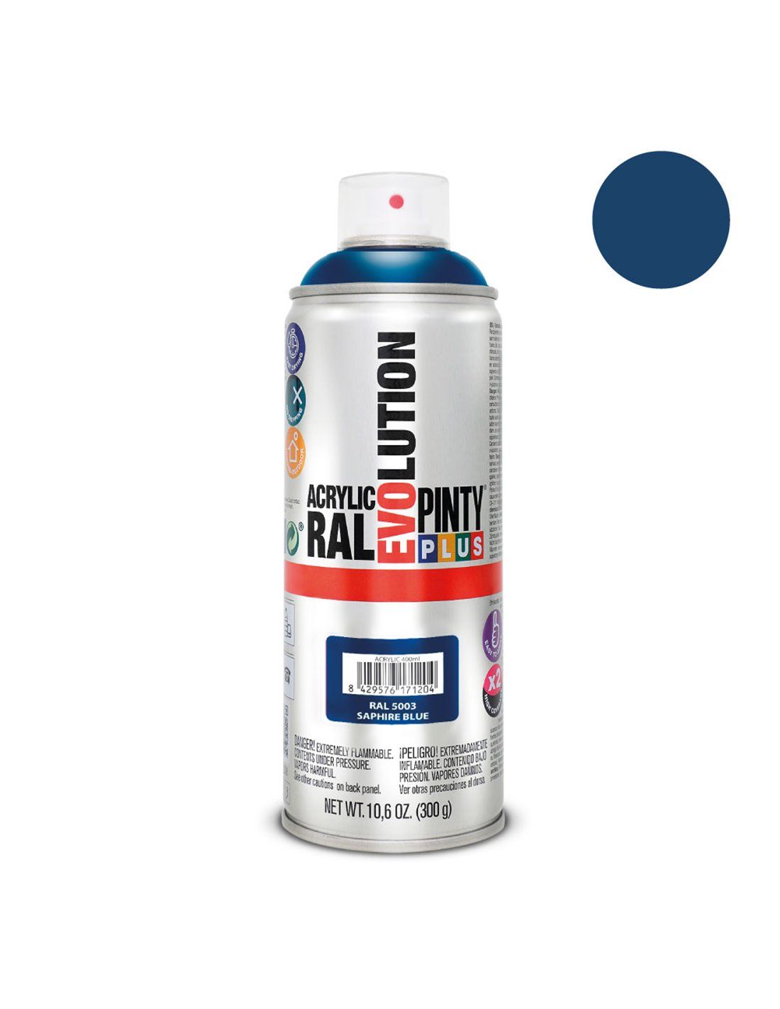 Spray Pintura Azul Oscuro Noche 400 ml.