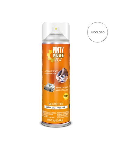 PINTYPLUS OIL DESMOLDEANTE SIN SILICONAS SPRAY 650 CC