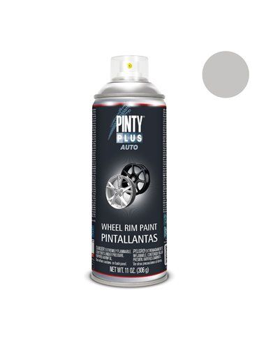 PINTURA EN SPRAY PINTYPLUS AUTO 520CC PINTA LLANTAS L150 PLATA