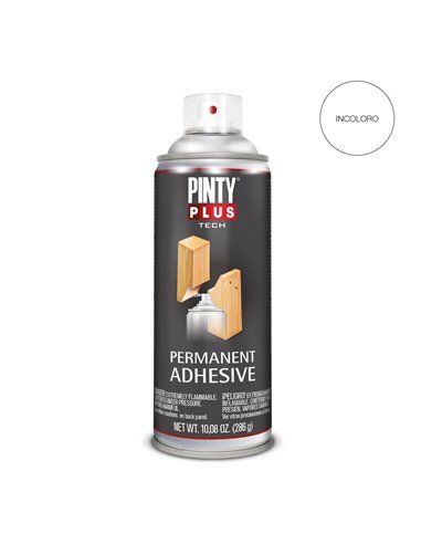 Adesivo Permanente PintyPlus Tech - Spray Multiuso 520cc