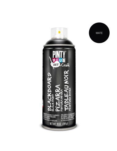 PINTURA EN SPRAY PINTYPLUS ART & CRAFT PINTURA PIZARRA 520CC NEGRO