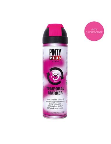 Marcador de eventos PintyPlus Tech - Bright Cherry Spray 650cc T184