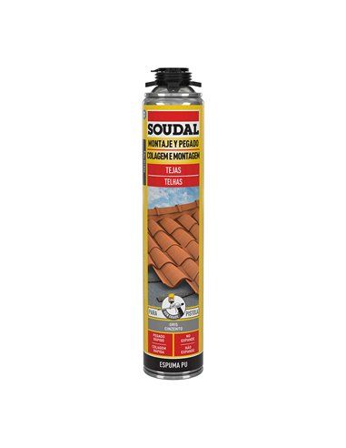 Espuma SOUDAL para Telha Cinza Gun 750ml