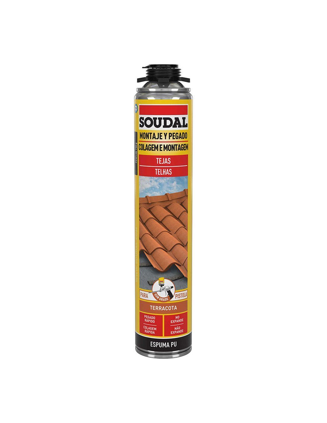 Prendre soin de votre pistolet pour mousse PU avec Soudal Nettoyant pour  Pistolet et Mousse PU 