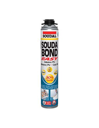 ESPUMA ADHESIVA SOUDABOND EASY PISTOLA 750ml SOUDAL