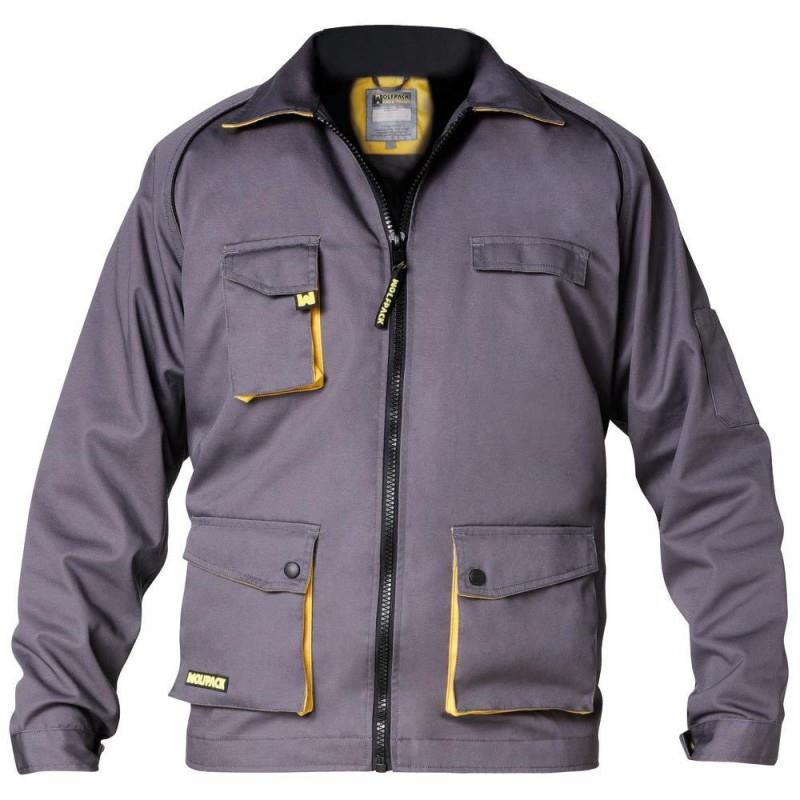 Chaqueta Gris/Amarillo Talla 48/50 M