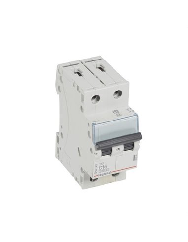 LEGRAND 403606 | Magnetotérmico TX3 6kA-C 2P 16A