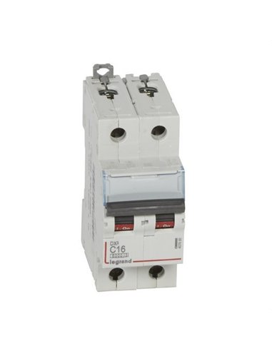 LEGRAND 407800 | Magnetotérmico DX3 6/10kA-C 2P 16A