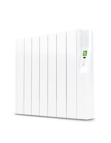 ROINTE SRN0770RAD2 | Emisor térmico eléctrico digital SYGMA impar 770W 7 elementos blanco de bajo consumo 575x667x98mm