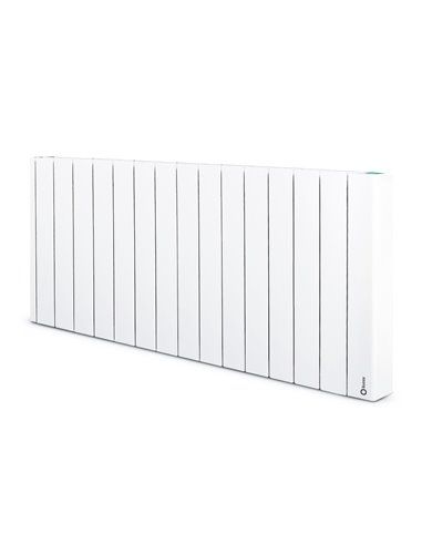 ROINTE BRN1540RAD | Emisor térmico digital BELIZE conectado 14 elementos 1540W 575x1229x98mm blanco RAL 9010