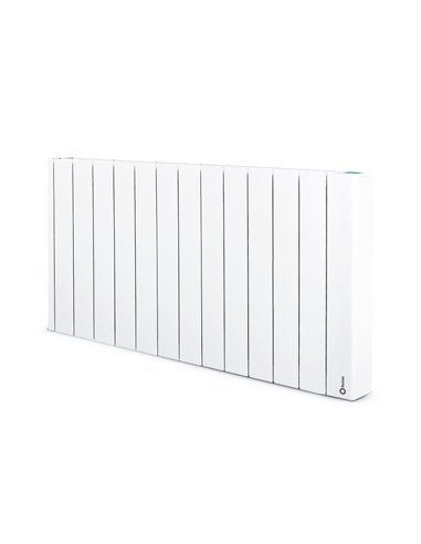 ROINTE BRN1320RAD | Emisor térmico digital BELIZE conectado 12 elementos 1320W 575x1069x98mm blanco RAL 9010