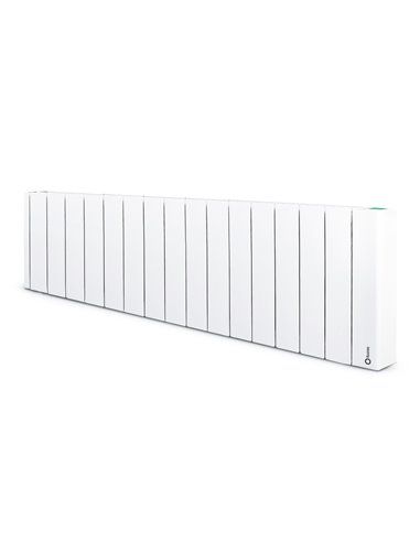 ROINTE BRN1500RADC | BELIZE SHORT emissor térmico digital conectado 15 elementos 1500W 420x1330x98mm branco RAL 9016