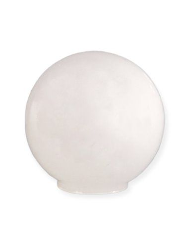 White ball lamp store shade