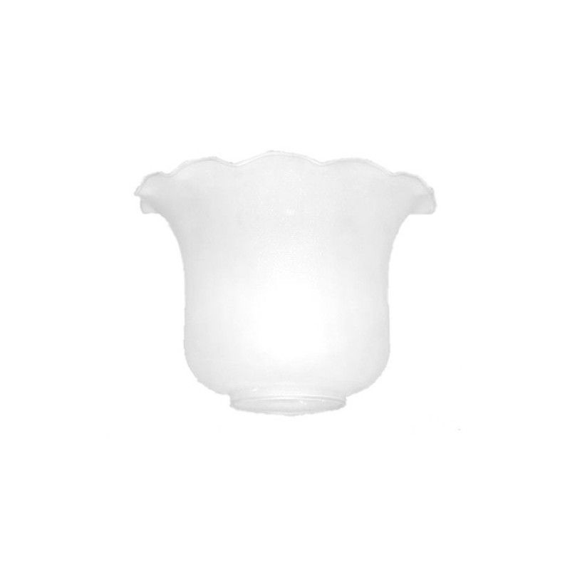ODEON mini abajur de vidro fosco com boca de 4,5 cm