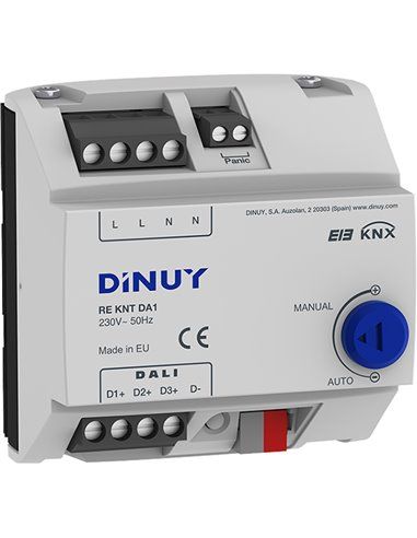 REGULADOR PARA EQUIPOS DALI KNX, DE 3 CANALES