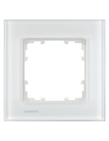 Marco simple Delta miro 90x90mm en blanco