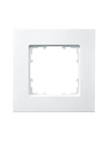 Moldura de 1 elemento 90x90mm em branco polar | Siemens Delta MIRO 5TG11110WH