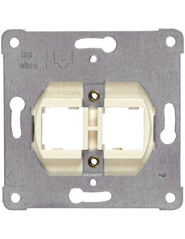 Adaptador de tomada Delta RJ em branco | Siemens Delta MIRO 5TG20582