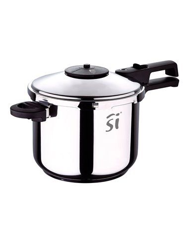 Panela de Pressão Ø22cm 6l Inox Creta SG-1523 San Ignacio