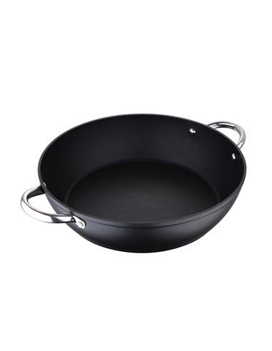 Paellera ø32x7,8cm de aluminio forjado foodies bgmp-3557 masterpro. foodies lleva a tu cocina una paellera de alta dureza fabric