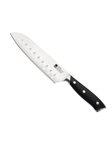 Cuchillo santoku 17,5cm acero inox master bgmp-4301 masterpro. esta herramienta de cocina pertenece al juego de cuchillos de coc