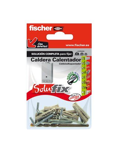 Solufix caldera/calentador fischer solución completa para fijar calentadores