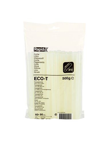 Cola 500g Eco T Ø12x190mm Transparente 24941500 Rápida