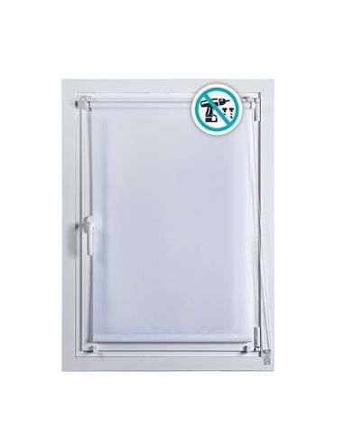 Estore de enrolar Clip&Fix 90x180cm branco neve Cintacor - Storplanet