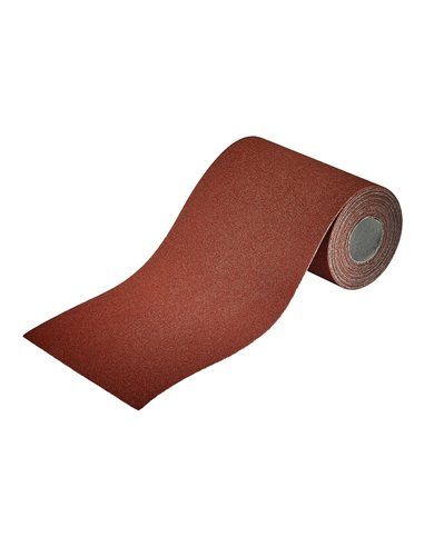 Rolo de papel abrasivo Wolfcraft 80 grão 5m x 115mm (1772000)