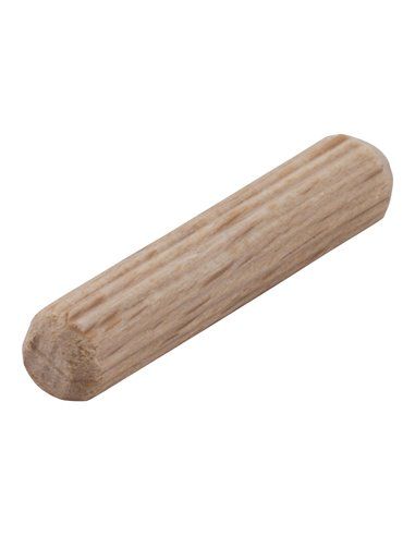 Bolsa 200 espigas corrugadas de madera para realizar ensamblajes de madera diámetro de trabajo: 6mm grosor del tablero: 12 - 14m