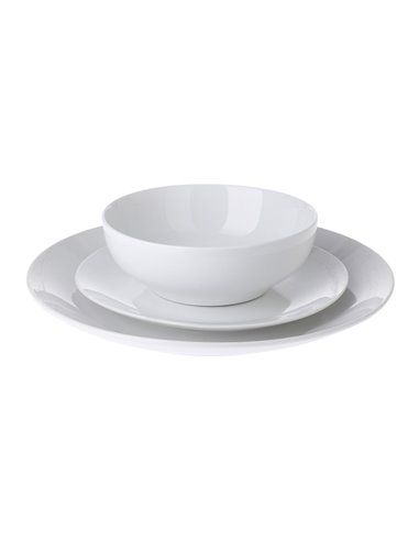 Servicio de mesa de 12 piezas platos + cuencos