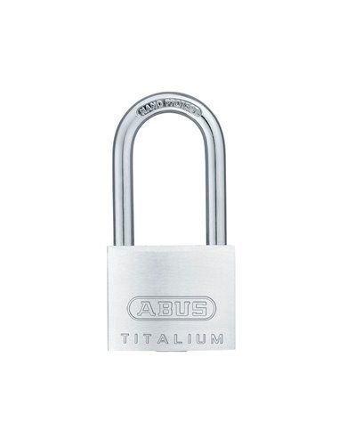 Candado titalium arco largo 40mm 64ti/40hb40 abus cuerpo del candado de aleación especial de aluminio titalium y arco de acero e