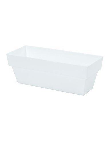 PLASTIKEN Limited Floreira 12x30cm Branco