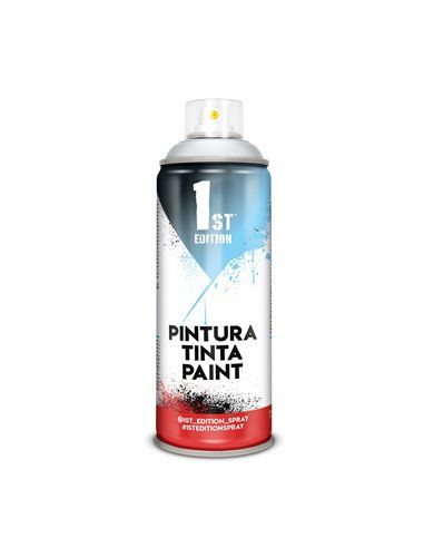 Pintura en spray 1st edition 520cc / 300ml mate gris fachada ref 659. pintura en spray de formulación alquídica en colores mate.