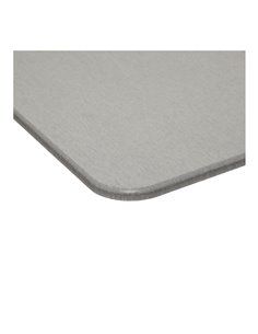 Basic & co Alfombra De Ducha Antideslizante 54x54 cm Gris