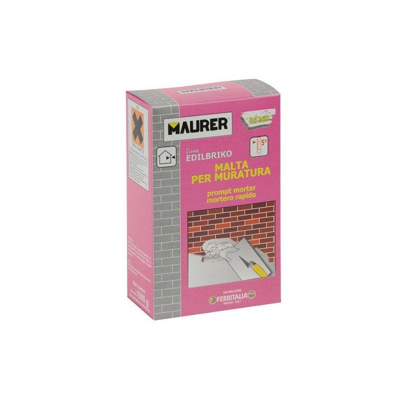 Edil Mortero Rapido Maurer (Caja 1 kg.)