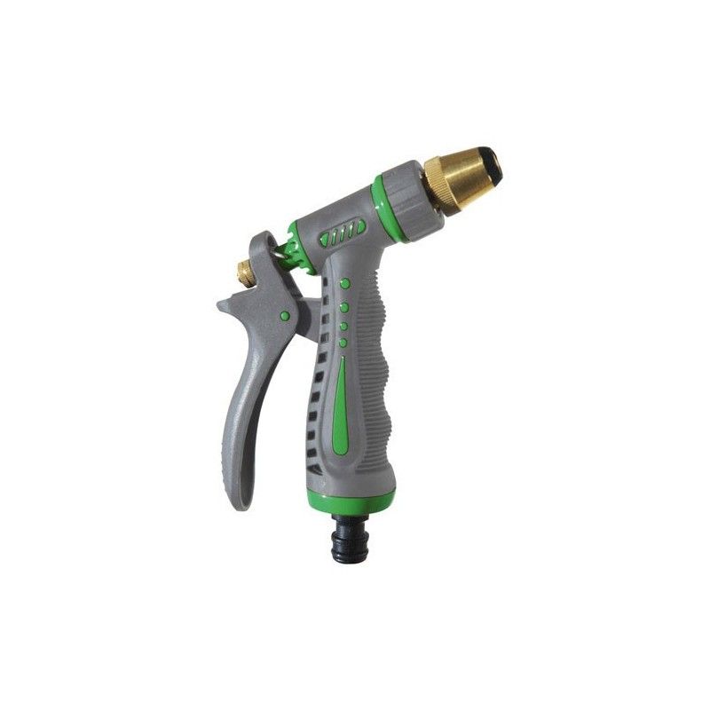 Pistola Riego Manguera Metal Plus Regulable