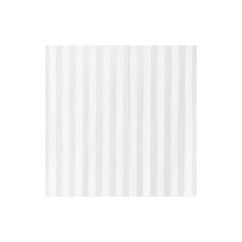 Cortina de baño Happy blanco poliéster 180x200 cm