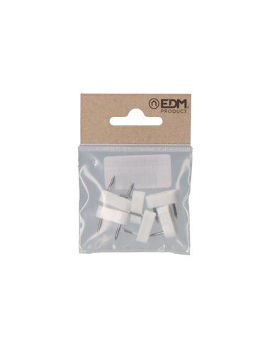 Pack 2uds. soporte barra armario extensible 12 latón edm