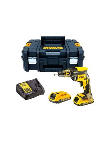 Chave de fenda para drywall DEWALT XR 1/4" 18V Li-Ion 2.0Ah