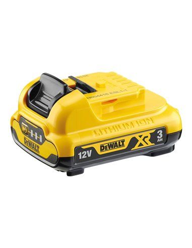 Bateria de trilho DEWALT XR 12V Li-Ion 3Ah (DCB124-XJ)