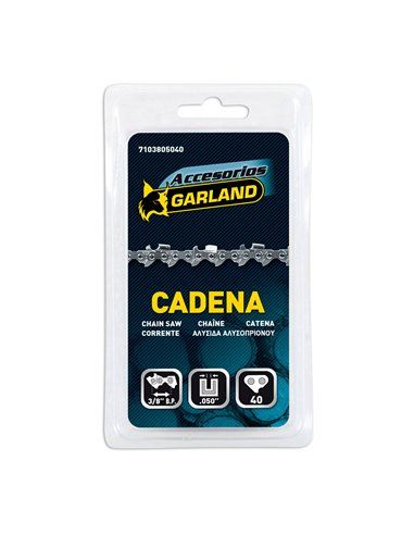 Corrente de motosserra GARLAND para espada de 10" (25cm) 3/8 BP 10" 40 E (7103805040)