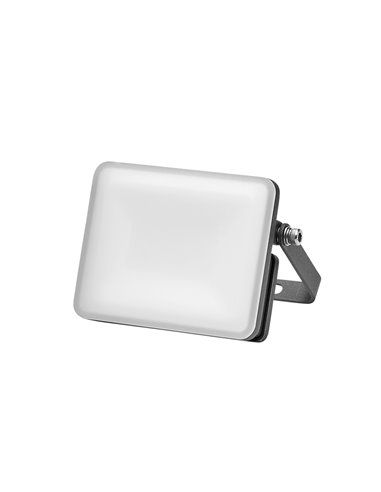 Foco Led Plano Potencia 20 Watt. 1600 Lumenes. Luz Calida 3000ºK Protección IP65. Cuerpo Aluminio. Foco Exteriores / Interiores