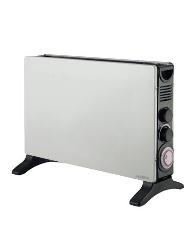 Termoconvector Suelo / Timer 1250 / 2000 Watt.Turbo, Protección térmica, Temporizador24h.