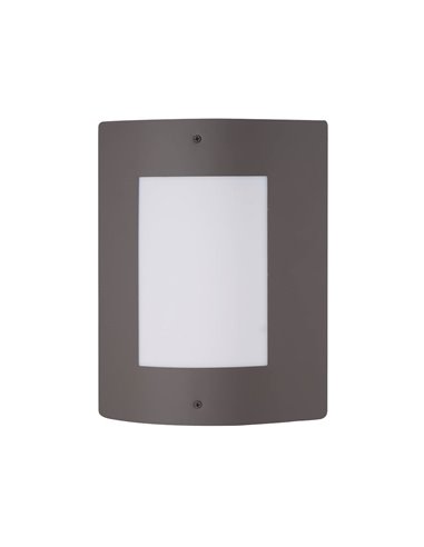 Aplique pared Sibe E27 Máx. 60W Gris antracita