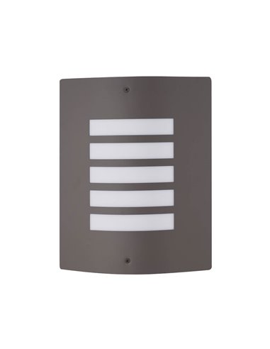 Aplique pared Sibe E27 Máx. 60W Gris antracita