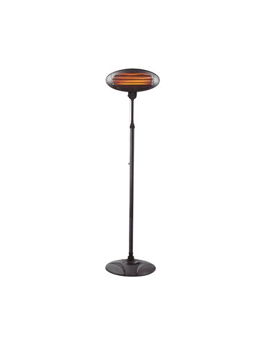 Estufa con soporte para exterior de cuarzo Máx. 2200W