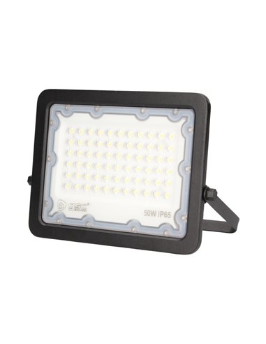 Proyector aluminio LED 50W 4000K IP65 Negro                                                         