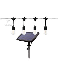 Guirlande lumineuse LED solaire décorative Tenali 2M 2600-2700K IP44