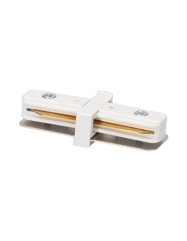 Conector reto para refletor monofásico Branco